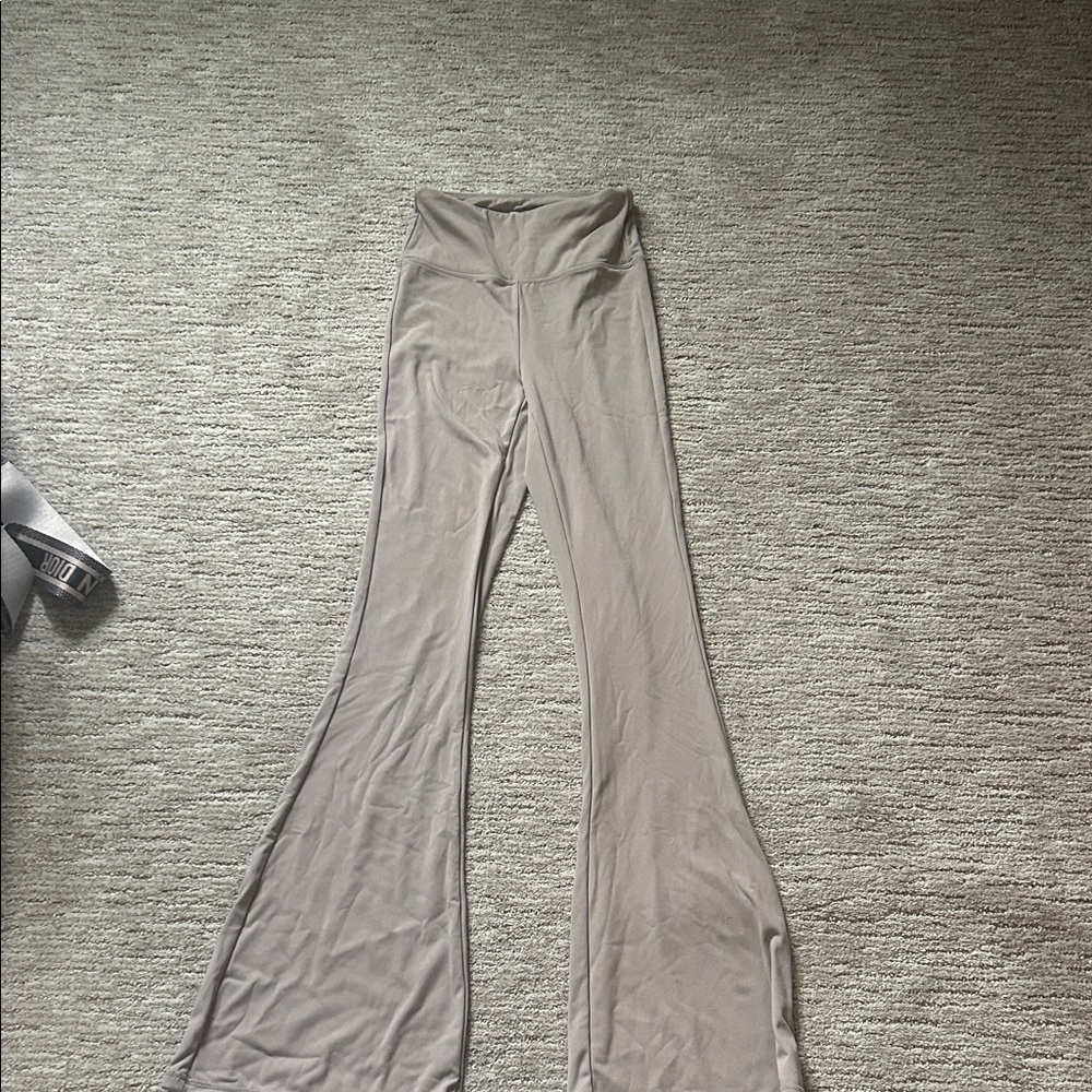 Primark Light Gray Flare Pants